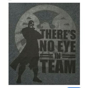 Men's Loot Wear T-Shirt, Size M, Grey Nick zfury Marvel super heros